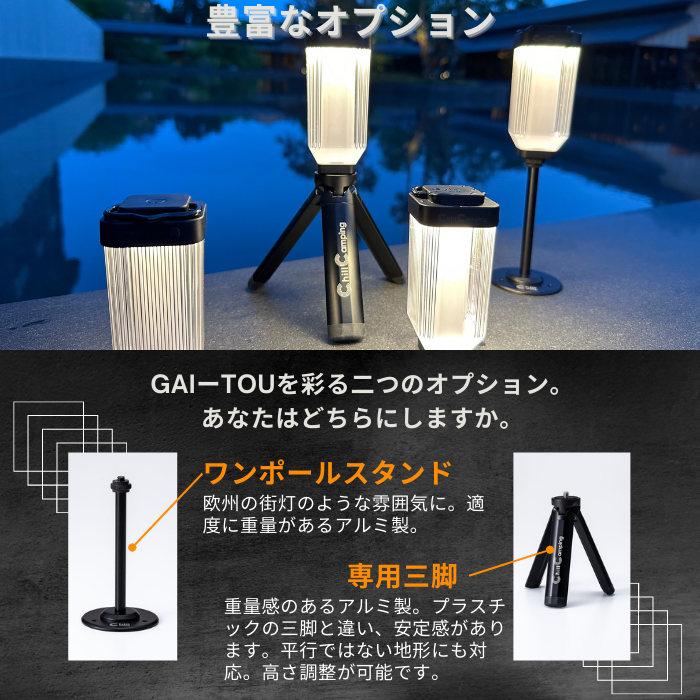 GAI-TOU LEDランタン