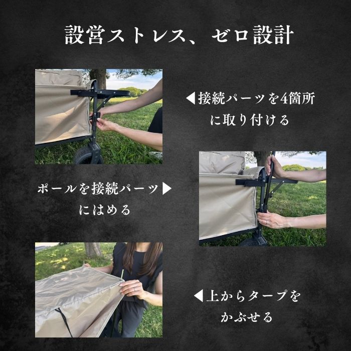 アウトドアワゴン専用タープ
